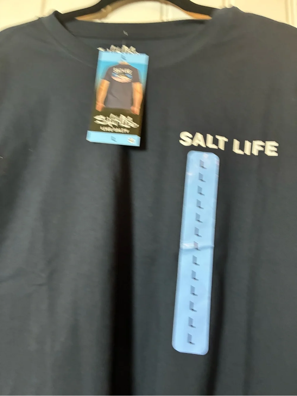 Salt Life gray tee